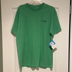 NEW Green Columbia Short Sleeve Shirt - Size Large